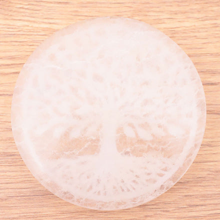 PLAQUE SÉLÉNITE ARBRE DE VIE 80MM