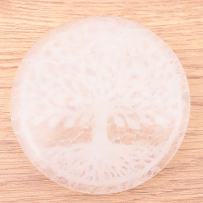 PLAQUE SÉLÉNITE ARBRE DE VIE 80MM